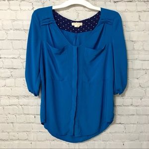 Edme & Esylite Anthropologie button up blouse. 8.